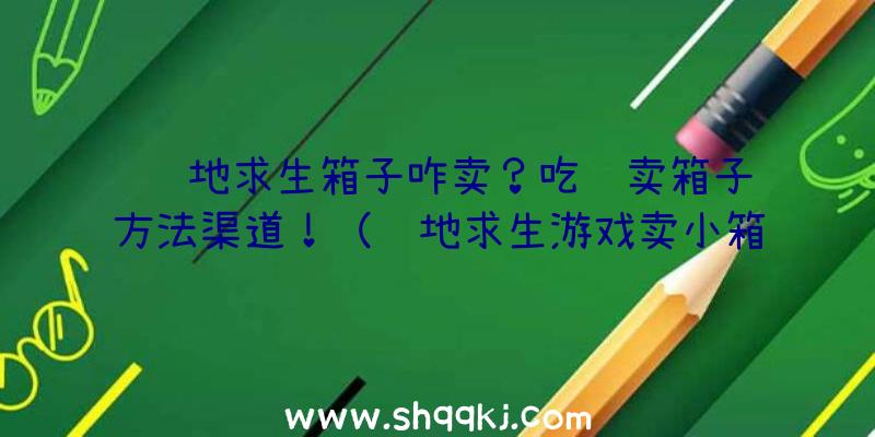 绝地求生箱子咋卖？吃鸡卖箱子方法渠道！（绝地求生游戏卖小箱子的办法）